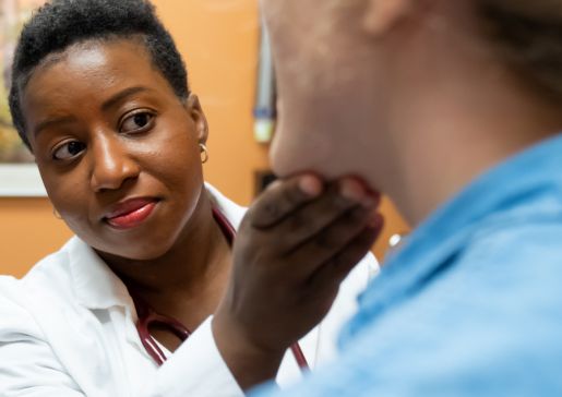 Dr. Lisa Jones, pictured in clinic