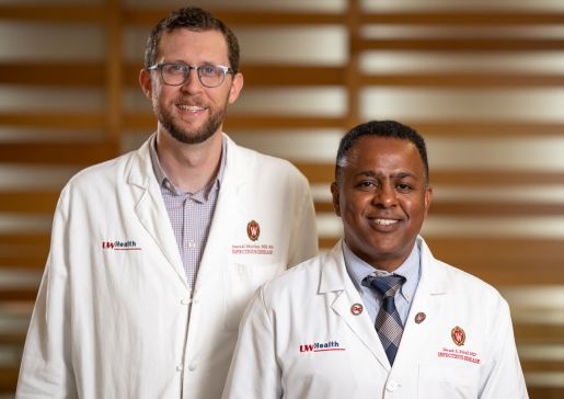 UW Department of Medicine faculty Dawd Siraj, MD, MPH, and Daniel Shirley, MD, MS
