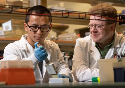 Deyang Yu and Dr. Dudley Lamming