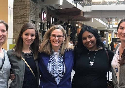 Primary Care Track internal medicine residents and Dr. Joan Addington-White