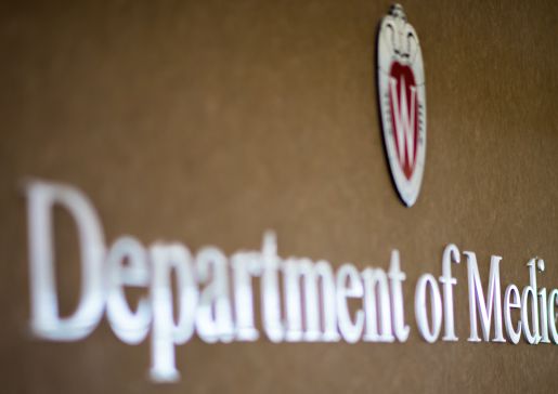 Department of Medicine sign