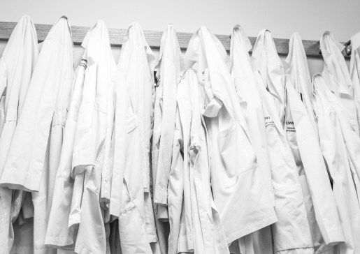 White coats in memoriam