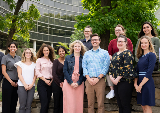 Outdoor photo of primary care track residents