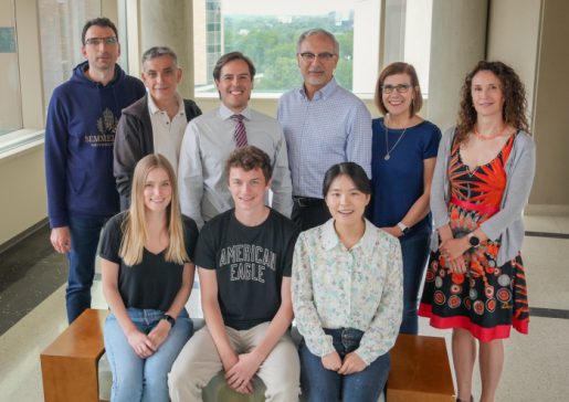 Group photo of Dr. Hector Valdivia's lab team