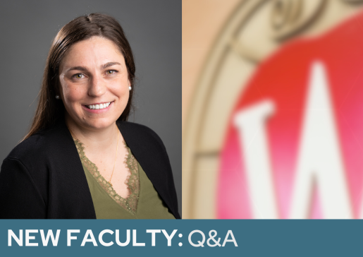 New faculty Q&A graphic