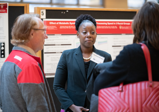 Geriatrics fellows at the Department of Medicine Research Day