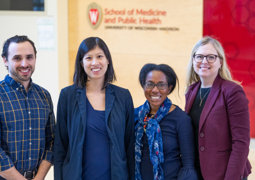 Drs. Justin Levinson, Tiffany Lin, Christine Sharkey and Christie Bartels from the UW Division of Rheumatology