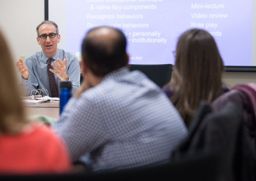 General Internal Medicine faculty member Jeremy Smith, MD, presents at a conference