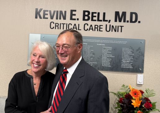 Dr. Kevin Bell and his wife