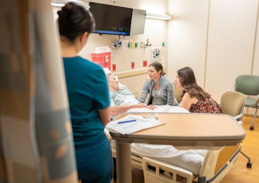 Palliative care physician training.