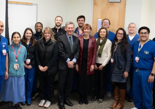 Dr. Michael Lucey and GI/Hep fellows.