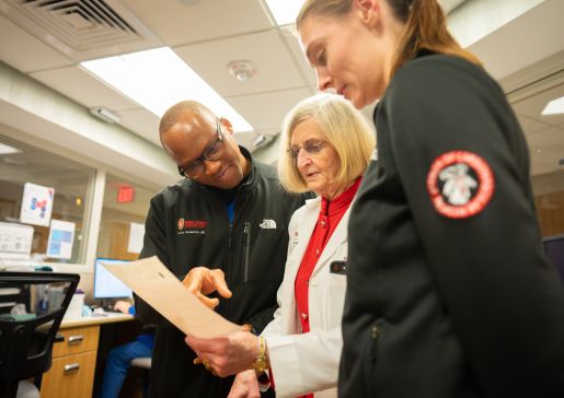 Maryl Johnson and trainees