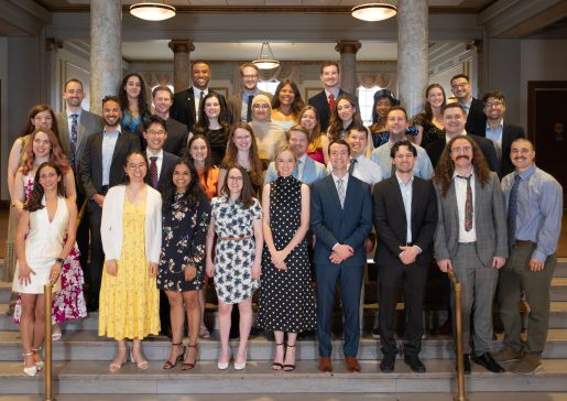 The graduating residents.