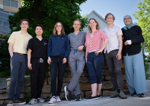 Outdoor group photo of 2026 Infectious Disease fellows